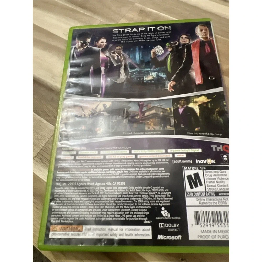Saints Row: The Third - Microsoft Xbox 360